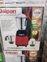 Jaipan Kitchen Beauty JKB-4001 1200W Mixer Grinder | ১২০০ ওয়াট ৩ জার কপার মোটর মিক্সার | MNK SHOP - Image 2