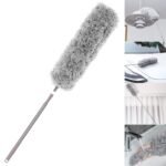 10 Feet Extendable Microfiber Feather Duster | Stainless Steel Telescopic Cleaning Brush | MNK SHOP - Image 2