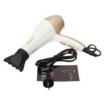 Kemei KM-810 Negative Ion Hair Dryer | 950W-1000W High Speed Hair Dryer | 2 Speed & 3 Heat Settings | MNK SHOP - Image 6