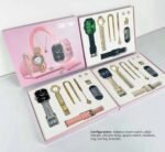 A58 Plus Ladies Smart Watch & Jewelry Combo Set | 2.01" HD Full Touch Display | Bluetooth Calling | 8-in-1 Gift Set | MNK SHOP - Image 6