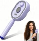 Electric Spray Retractable Air Cushion Comb | 20ml Nano Mist Hair Brush | Scalp Massage & Self-Cleaning | N-S-01 / B-01 | MNK SHOP - Image 2