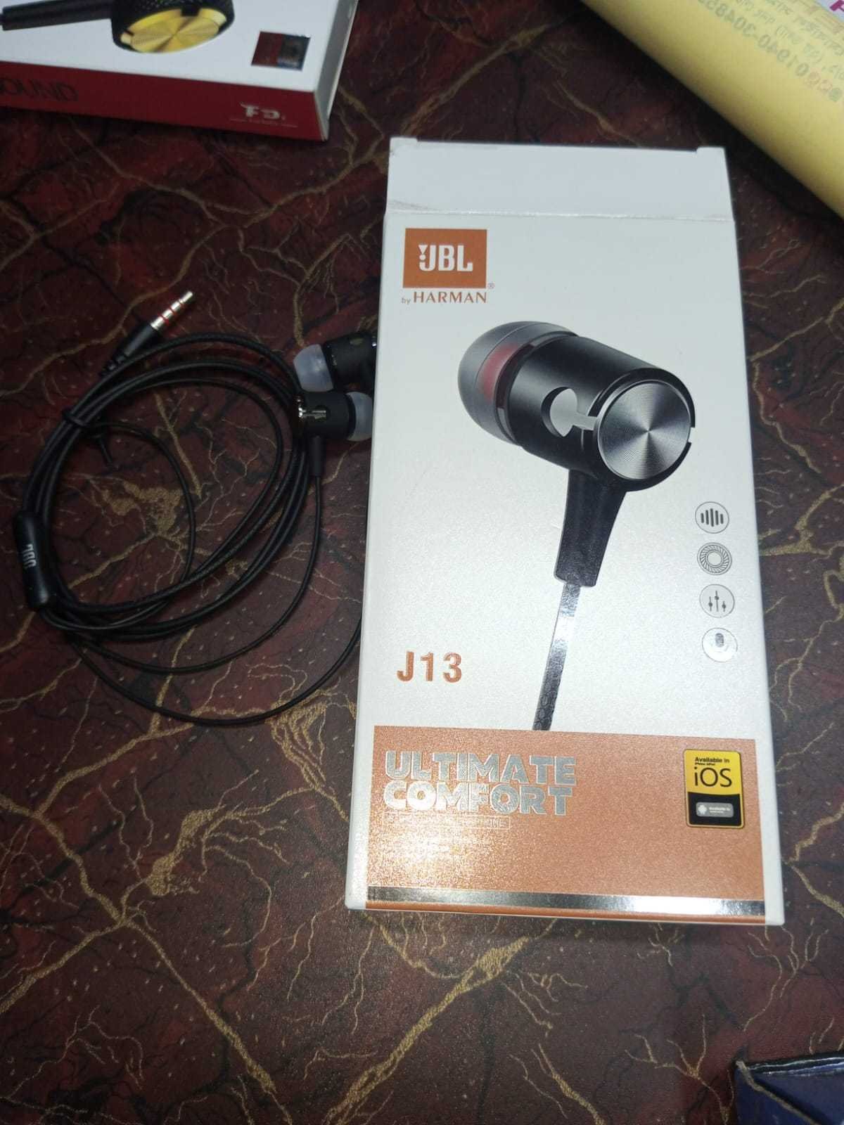 bac26794ac4ca097b993a702dfa43a21_2200x2200q80 JBL J13 In-Ear Wired Earphones by Harman | 3.5mm Gold-Plated Jack, HD Mic, In-Line Remote & Metallic Design | MNK SHOP - Image 1