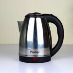 1.5 Liter Prestige Electric Kettle | Stainless Steel Body | 360° Swivel Cordless Base | Auto Shut-Off | Boil-Dry Protection | Metallic Silver | MNK SHOP - Image 6