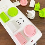 1 Piece Child Safety Socket Plug Protector | ১ পিস শিশু নিরাপত্তা সকেট কভার | Multi Plug & Wall Socket Safety Cover | MNK SHOP - Image 2