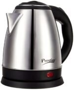 1.5 Liter Prestige Electric Kettle | Stainless Steel Body | 360° Swivel Cordless Base | Auto Shut-Off | Boil-Dry Protection | Metallic Silver | MNK SHOP - Image 7