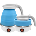 02 COMBO: High Speed Cooling Handheld Fan + Portable Foldable Electric Kettle Combo Pack | Summer & Travel Essentials | MNK SHOP - Image 3