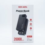 VEN-DENS VD-PB061 20000mAh 22.5W Fast Charging Power Bank | ২০,০০০mAh ফাস্ট চার্জিং, Built-in Type-C & Lightning Cable, Digital Display | MNK SHOP - Image 6