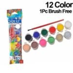 DOMS Tempera Colours 12 Shades Set | সিলভার ও গোল্ডসহ প্রিমিয়াম পোস্টার কালার | MNK SHOP - Image 5