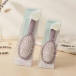 QIANWEI Color Massage Comb | Oval Cushion Detangling Hair Brush with Air Cushion Base | MNK SHOP - Image 7