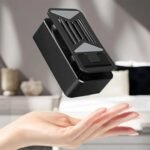 1 Piece Multifunctional Stand Speaker-024 | 3-in-1 Bluetooth Speaker & Phone Holder | 5W Speaker | 5000mAh Power Bank | Foldable Adjustable Stand | Matte Black | MNK SHOP - Image 5