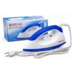 Royal F01 1000W Dry Iron | Non-Stick Soleplate ও Overheat Protection | 220-240V | MNK SHOP