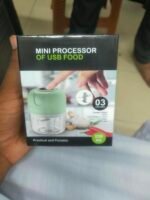 Mini Electric Food Chopper | Portable Electric Vegetable & Garlic Cutter | Mini Food Processor | Kitchen Chopper | MNK SHOP - Image 5