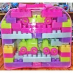 Large Plastic Building Blocks Toy Set with Zipper Storage Bag | Colorful Interlocking Blocks for Kids | MNK SHOP - Image 5