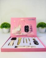 A58 Plus Ladies Smart Watch & Jewelry Combo Set | 2.01" HD Full Touch Display | Bluetooth Calling | 8-in-1 Gift Set | MNK SHOP - Image 2