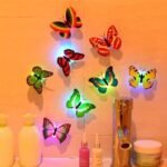 1 Piece LED 3D Butterfly Wall Sticker | Color Changing Butterfly Night Light | প্রজাপতি ওয়াল ডেকোরেশন | MNK SHOP - Image 3
