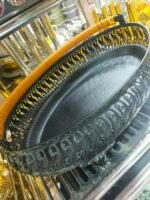 Decorative Paan Dala Serving Tray | Oval Plastic Pan Tray with Handle | পান সাজানো ও পরিবেশনের ডেকোরেটিভ ডালা | MNK SHOP