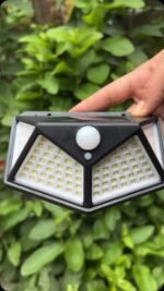 100 LED Solar Motion Sensor Wall Light | 270° Outdoor Security Lamp | MNK SHOP