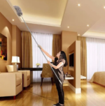 10 Feet Extendable Microfiber Feather Duster | Stainless Steel Telescopic Cleaning Brush | MNK SHOP - Image 8