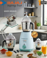 Bajaj Hotel King Mixer Grinder | 3 Stainless Steel Jars | Heavy Duty High-Speed Motor for Grinding & Blending | MNK SHOP - Image 7