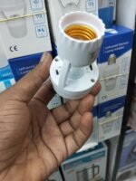 E27 Infrared Sensor Lamp Holder | PIR Motion Detector Bulb Socket Auto On/Off | MNK SHOP - Image 2