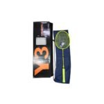 Y3 Power In Control Badminton Racket - Neon Yellow/Green Frame, High-Tension String, Pro-Cushion Grip with Cable Cover Bag | ওয়াই-৩ পাওয়ার ইন কন্ট্রোল ব্যাডমিন্টন র‍্যাকেট | MNK SHOP - Image 5
