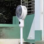 1 Piece Weidasi WD-289 Rechargeable Stand Fan | 6.5 Inch Air Circulator with Remote & 6 LED Light | MNK SHOP - Image 2
