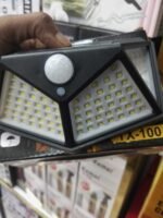 100 LED Solar Motion Sensor Wall Light | 270° Outdoor Security Lamp | MNK SHOP - Image 3