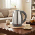NOVA 2L Electric Kettle | Dark Metallic Finish with 360° Rotational Base, Auto Shut-Off & Boil-Dry Protection | MNK SHOP - Image 6