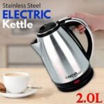NOVA 2L Electric Kettle | Dark Metallic Finish with 360° Rotational Base, Auto Shut-Off & Boil-Dry Protection | MNK SHOP - Image 5