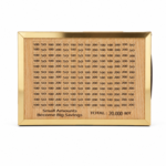 20,000 Taka Money Saving Challenge Tracker Board | 6.5×5×3 Inch Wooden Savings Goal Chart with Cash Tracker | MNK SHOP - Image 5