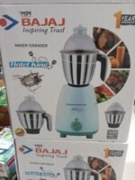 Bajaj Hotel King Mixer Grinder | 3 Stainless Steel Jars | Heavy Duty High-Speed Motor for Grinding & Blending | MNK SHOP - Image 3