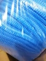 50 Pieces Blue Disposable Non-Woven Bouffant Cap | Hair Net Cap for Hospital, Kitchen & Food Use | MNK SHOP - Image 6