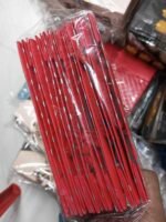 7×7.5 Inch Red Gift Bag | ৭×৭.৫ ইঞ্চি সিলভার ডিজাইন প্রিন্টেড গিফট ব্যাগ | MNK SHOP - Image 4