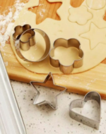 12 Pieces Stainless Steel Cookie & Cake Cutter Set | Heart, Star, Flower & Round Shapes | MNK SHOP