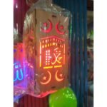 Islamic Wooden Lantern Light | ইসলামিক ক্যালিগ্রাফির কাঠের লণ্ঠন | MNK SHOP - Image 4