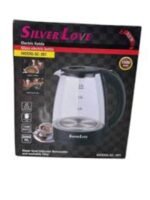 Sweet Love Glass Electric Kettle | Borosilicate Glass with Blue LED Light & 360° Cordless Base | Auto Shut-Off & Dry-Boil Protection | MNK SHOP - Image 8