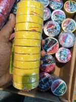 Osaka Gold PVC Electrical Insulation Tape 12 pieces | 18mm × 10 Yards | Electrical Wiring & Cricket Ball Tape | MNK SHOP - Image 5