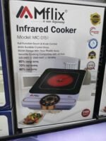 1 Piece Mflix MIC-D151 2500W Infrared Cooker | 6mm Crystal Glass with Touch Control & Manual Knob | MNK SHOP - Image 3