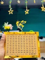 20,000 Taka Money Saving Challenge Tracker Board | 6.5×5×3 Inch Wooden Savings Goal Chart with Cash Tracker | MNK SHOP