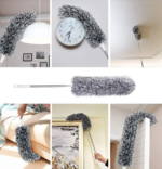 10 Feet Extendable Microfiber Feather Duster | Stainless Steel Telescopic Cleaning Brush | MNK SHOP - Image 7