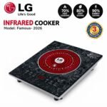 1 Piece Famous LG Famous-2026 2200W Inverter Infrared Cooker | Ceramic Crystal Glass & Stainless Steel Back Cover | MNK SHOP - Image 2