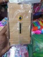 30,000 Taka House Shaped Money Saving Box | 6×6×3 Inch Wooden Piggy Bank with Bottom Access Panel | Savings Challenge Box | MNK SHOP - Image 3