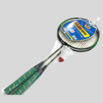 Golden Wing 102 Large Size Badminton Racket Pair Set (2 Pcs) - Green Frame, High-Tension Pre-Strung, Full Cover Bag & Free Shuttlecock | গোল্ডেন উইং ১০২ বড় সাইজ ব্যাডমিন্টন র‍্যাকেট জোড়া সেট | MNK SHOP - Image 2