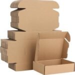 10 Pieces 6×4×2 Inch Corrugated Carton Box Set | Packaging & Shipping Boxes | MNK SHOP