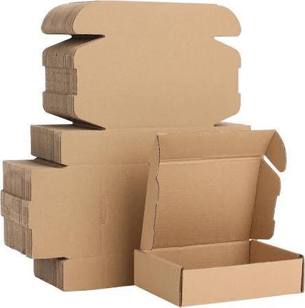 a77904ac3892dff556181b9e2ad4afa5_2200x2200q80 10 Pieces 6×4×2 Inch Corrugated Carton Box Set | Packaging & Shipping Boxes | MNK SHOP - Image 1
