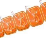 6 Pieces Self Adhesive Wall Hooks Set | Square Heavy Duty Hanging Hooks | MNK SHOP - Image 6
