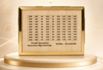 10,000 Taka Money Saving Box | 6×4×3.5 Inch Wooden Piggy Bank with Bottom Access Panel | Savings Challenge Box | MNK SHOP