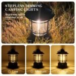 K-20 Retro LED Camping Lamp | USB Rechargeable Portable Outdoor Lantern | MNK SHOP - Image 7