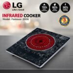 1 Piece Famous LG Famous-2026 2200W Inverter Infrared Cooker | Ceramic Crystal Glass & Stainless Steel Back Cover | MNK SHOP - Image 4