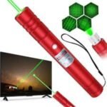Laser 303 Rechargeable Laser Pointer Pen | Aluminum Alloy Body with Star Cap & Safety Key Lock | MNK SHOP - Image 7